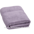 Serviettes de bain lilas